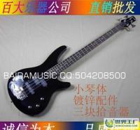 探索音樂新維度 百大樂器長期供應(yīng)IBZ黑色小琴體電貝斯，多色現(xiàn)貨發(fā)售